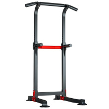 EASY BIG Power Tower Dip Station Pull Up Bar - Multi-Purpose Home Gym Equipment with Adjustable Height and Non-Slip Foot Pads - 330lbs/150kgs Capacity