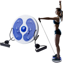 Waist Twist Disc, Lovely Waist Sculptor Machine Twister, Waist Slimming Balance Rotating Disc Multi-functional Twist Board Exercise with Massage Foot