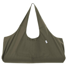 Yogiii Yoga Mat Bag | YogiiiTotePRO: The Large Yoga Bag for Yoga Mat and Blocks | Stylish Canvas Tote Bag with Side Pocket for All Your Essentials |