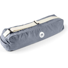 Lotuscrafts Pune Yoga Bag ? Fair Trade and Organic Cotton ? Lots of Space for Yoga Mats and Equipment, cornflower