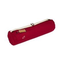 Blue Dove Yoga Chennai Yoga Mat Bag Made from Organic Cotton (Burgundy)