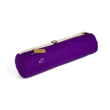Blue Dove Yoga Chennai Yoga Mat Bag Made from Organic Cotton (Purple)