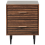 Beliani 2 Drawer Bedside Table KEITH Dark Brown 5