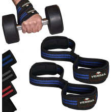 VERSAL Weight Lifting Straps Figure 8 Lifting Straps Neoprene Padded Wrist Support Gym Straps Heavy Duty Weightlifting Deadlift Straps for