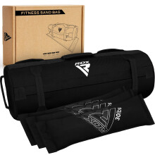 RDX Sandbag for Fitness Weights Training, Unfilled Power Bags with Handles, 2-90 KG Adjustable Weighted Slam Bag for Strength Powerlifting Running