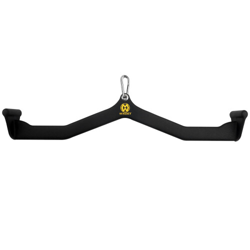 WNOEY LAT Pull Down Bar, LAT Pulldown Attachments T-bar V-bar,Pull Down Bar with Ergonomic Handle, Tricep Bar Back Strength Training Handle, Grips