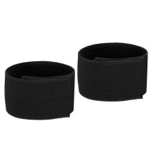 PATIKIL Boot Straps, 2 Pack Elastic Polyester Trousers Blouses Ankle Straps Pants Leg Bands with Hook and Loop for Hiking, Fishing, Hunting, 12",