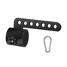 RIMLUFE Landmine Belt Squat Attachment for 2 inch Olympic Barbell Landmine Belt Squat Rack,Landmine D-Handle T Bar Row Workout Attachment for Home Gym