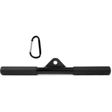 EVMT 15-Inch Lat Pulldown Attachments for Home Gym ? LAT Pull Down Bar, Cable Machine Accessories for Tricep Bar, Bicep, Back Training, Full Rotation,