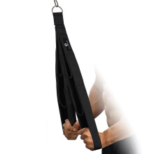 EVMT Total Body Rope for Cable Machine flex 3 size options: 13 inch, 22 inch, 29 inch ? LAT Pulldown Attachments, Heavy-Duty Tricep Rope, Gym Strength