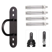 Luckynono Battle Ropes Anchor Resistance Trainer Wall &Ceiling Anchor Bracket Suspension Strap Bracket Wall Anchor Point for Strength Training