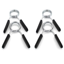 Voarge Dumbbell Bar Spring Lock Set of 4 Weight Lever Clamps for Dumbbells, Weight Lifting, Dumbbell Attachment, Locker, 30 mm, Spring Clip, Dumbbell