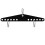 RIMLUFE Double to Single D Handle Cable Weight Workout Pulley System Adaptor Plate Spreader LAT Pull Down BarRope Attachments Cable Machine for Squat 1