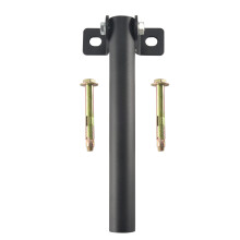Hopbucan T Bar Row Platform Attachment Install on Floor or Wall Holder for Barbell Bars Exercises Gym Equipment,25mm