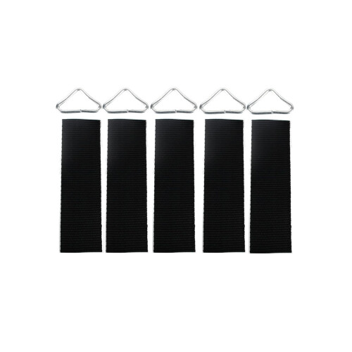 BEITESI Trampoline Accessories Trampoline Triangle Buckle Trampoline triangle rings replacement Trampoline triangle ring(5 pieces)