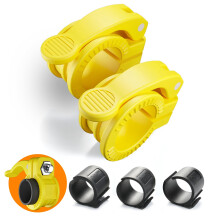 ZY-HUAN Mini Barbell Clips 1 inch I Multi-Size Adjustable Barbell Collar I 1 inch Barbell ClampsIQuick Release Weight Clips Pair of Locking for