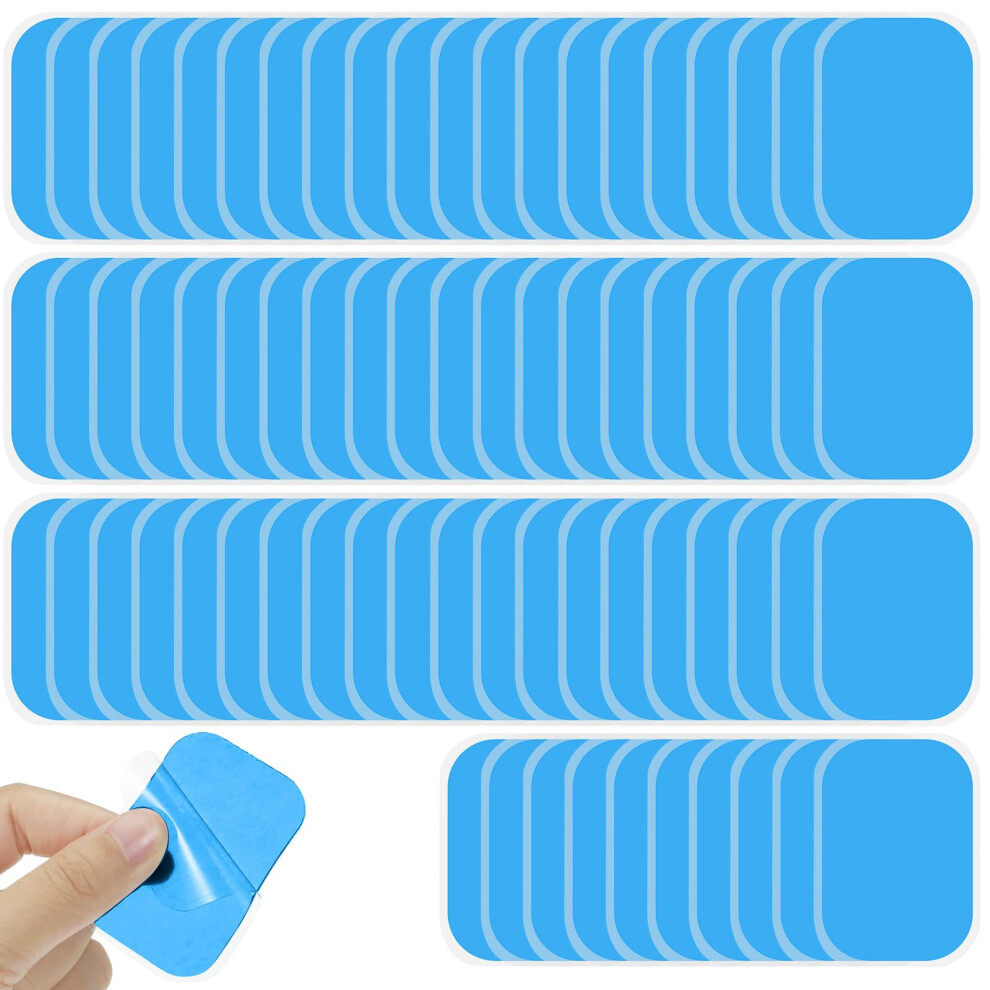 Scettar 70Pcs Abs Trainer Replacement Gel Pads, Hydrogel Pads Conductive Gel Toner Pads For Abs Trainer Muscle Stimulator And Ems Devices