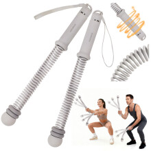 Ropeless Battle Ropes with Adjustable Weights, Portable Silent Home Workout Equipment for Full Body Toning, Fat Burning & Cardio, Strength Training