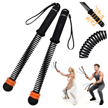 Ropeless Battle Ropes with Adjustable Weights, Portable Silent Home Workout Equipment for Full Body Toning, Fat Burning & Cardio, Strength Training