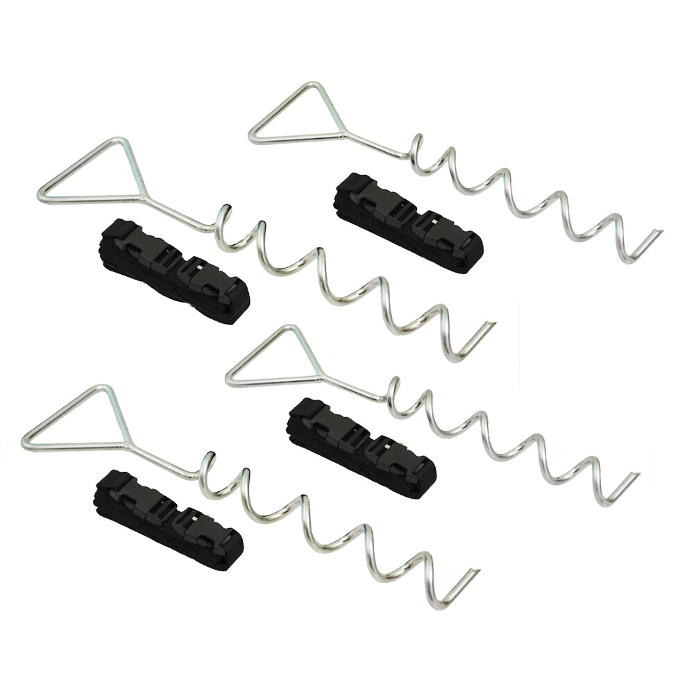 Ultrasport Ground Anchor, Ground Anchor Set, Spiral Ground Anchor For Trampolines, Swings, Posts, Garden Sheds, Awnings And Play Towers 5051224947423