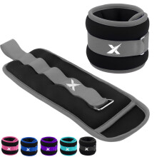 Xn8 Neoprene Ankle Weights With Strap, Pair of (0.5kg,1kg,1.5kg,2kg,2.5kg,3kg) Leg Weights, Wrist Weights, Arm Weights for Home Fitness, Strength