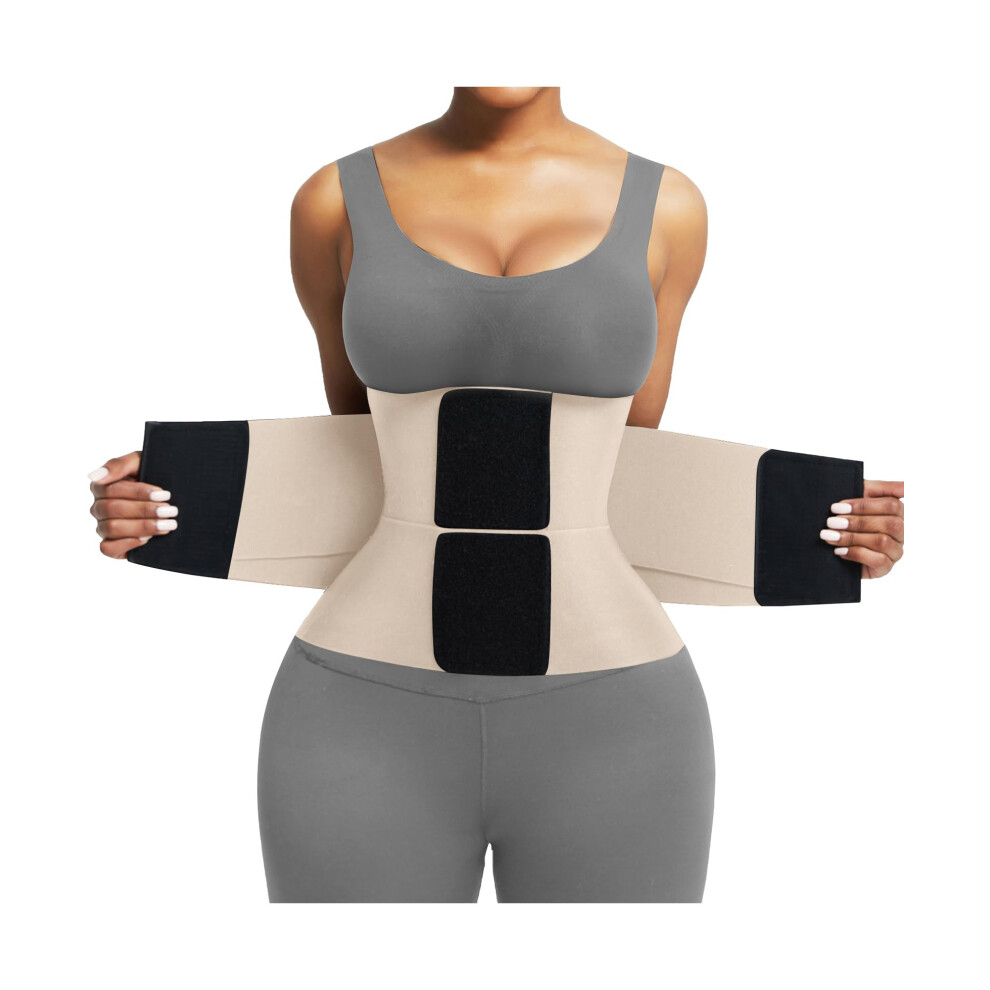 Feelingirl Workout Waist Tainer Cincher Neoprene Shaper Tummy Slimmer Plus Size For Women Skin S