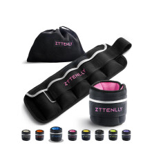 ZTTEN Adjustable Ankle & Wrist Weights 0.9-4.5kg - Premium Merino Cotton Fitness Weights with Non-Slip Design for Adults & Kids, Gym, Running, Aerobic