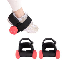 Cretosou 2PCS Tibialis Trainer Dumbbell Foot Attachment, Adjustable Ankle Weights Cable Kickback Ankle Strap, Gym Cable Attachment Or Strap Leg
