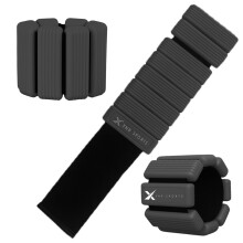 Xn8 Adjustable Ankle Weights 0.25, 0.5kg Pairs ? Silicone Wrist & Ankle Weights for Walking, Running, Yoga, Pilates, Gym and Home Workouts - Wearable