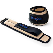 Yes4All Neoprene Wrist Weights Pair for Women Men with Mutiple Size (0.9 kg - 4.5 kg) - Unisex Ankle Weights for Walking, Rucking, Calisthenics