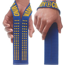WARM BODY COLD MIND V1 Lifting Wrist Straps for Olympic Weightlifting, Rated at 660 lb, for Weight Lifting Bodybuilding Powerlifting Deadlift Gym
