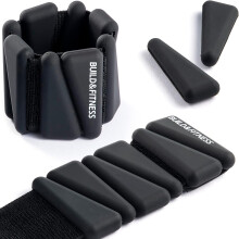 Wrist & Ankle Weights, Adjustable Bands for Women & Men Workouts, Set of 2 (1lb & 2lb each / 1kg & 2kg total). Running, Jogging, Walking, Yoga, Dance,