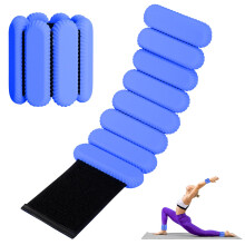 Wrist Ankle Weights for Women, Adjustable Ankle Weights Strength Training Silicone Bracelets Workout Wrist Ankle Weights for Men Women Yoga Running