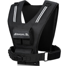 BAGAIL Weighted Vest for Strength Training, Removable Iron Weights, Adjustable Bust Size, Heavy Duty Fitness Vest for Man Woman, Ideal for Gym