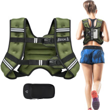 BAGAIL Weighted Vest for Strength Training, Bust Size Adjustable, Convenient Pocket, Iron Sand Weighted Vests, Ideal for Gym Workouts, Yoga Training