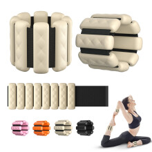 Wrist & Ankle Weights for Women, Wearable Strong Arm & Leg Weights Set of 2(1Lbs Each), Adjustable Ankle Weights for Walking, Yoga, Dance,