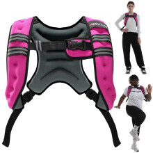ApexTide Weighted Vest for Women Men 3kg 5kg 8kg, Weight Vest with Reflective Stripe and Adjustable Buckle Straps, Ideal for Gym, Strength Training,