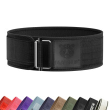 BEAR GRIP - Self-Locking Weight Lifting Belt, Premium Weightlifting Belt for Crossfit, Power Lifting, Bodybuilding, Lifting Belt for Men and Women,
