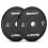 Athlyt Black Bumper Plates, 5kg x 2 1