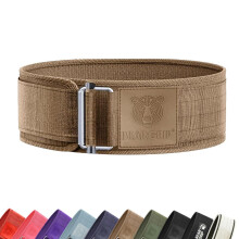 BEAR GRIP - Self-Locking Weight Lifting Belt, Premium Weightlifting Belt for Crossfit, Power Lifting, Bodybuilding, Lifting Belt for Men and Women,
