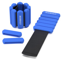 DOOHALO Ankle Weights Wrist Weights for Women Adjustable Weights Arm Leg Weighted Wristbands for Walking Pilates Yoga Aerobics 2 Pieces in Set 2lb per