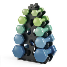 Dumbbell Rack 5-Tier Metal Weight Stand Holder Heavy Duty Dumbbell Storage Weight Tree (No Dumbbells, Rack Only)