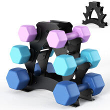 Strifuture Dumbbell Rack Stand Only - Heavy Duty Weight Rack for Home Gym Organization, Compact Dumbbell Stand for Space Saving, Small Weight Storage