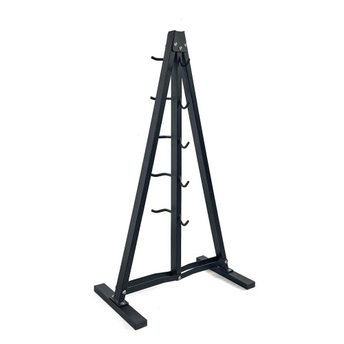 KORIKAHM Lat Pulldown Attachments Storage Rack, Wall Mounted Lat Pull Down Bar Organizer with Heavy Duty Hooks, Steel Gym Accessory Rack for Cable