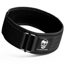 Gymreapers Quick Locking Weightlifting Belt for Bodybuilding, Powerlifting, Cross Training - 4 Inch Neoprene with Metal Buckle - Adjustable Olympic