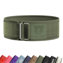 BEAR GRIP - Self-Locking Weight Lifting Belt, Premium Weightlifting Belt for Crossfit, Power Lifting, Bodybuilding, Lifting Belt for Men and Women,