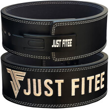 Just Fitee Weightlifting lever Belt Powerlifting Belts,gym belts,Strength Belts 4 Inch 10-13 mm for Men and Women with stainless steel Lever Buckles