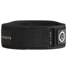 Mammal Strength 5-Inch Neoprene Weightlifting Belt - Back Support Gym Belt for Powerlifting, Cross Fit, Deadlifts & Squats (Men & Women) Black S