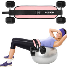 flintronic Exercise Hip Thrust Belt, Booty Belt for Hip Thrust, Adjustable Hip Thrust Belt with Extra Padding for Dumbbells Kettlebells Gym Fitness