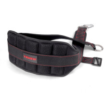 Belt For Belt Squats, Rack Attachment & Squat Machine, Weight Lifting&Powerlifting ? Back Support, Low-Profile, Padded Hip & Thigh, Secure Buckle,
